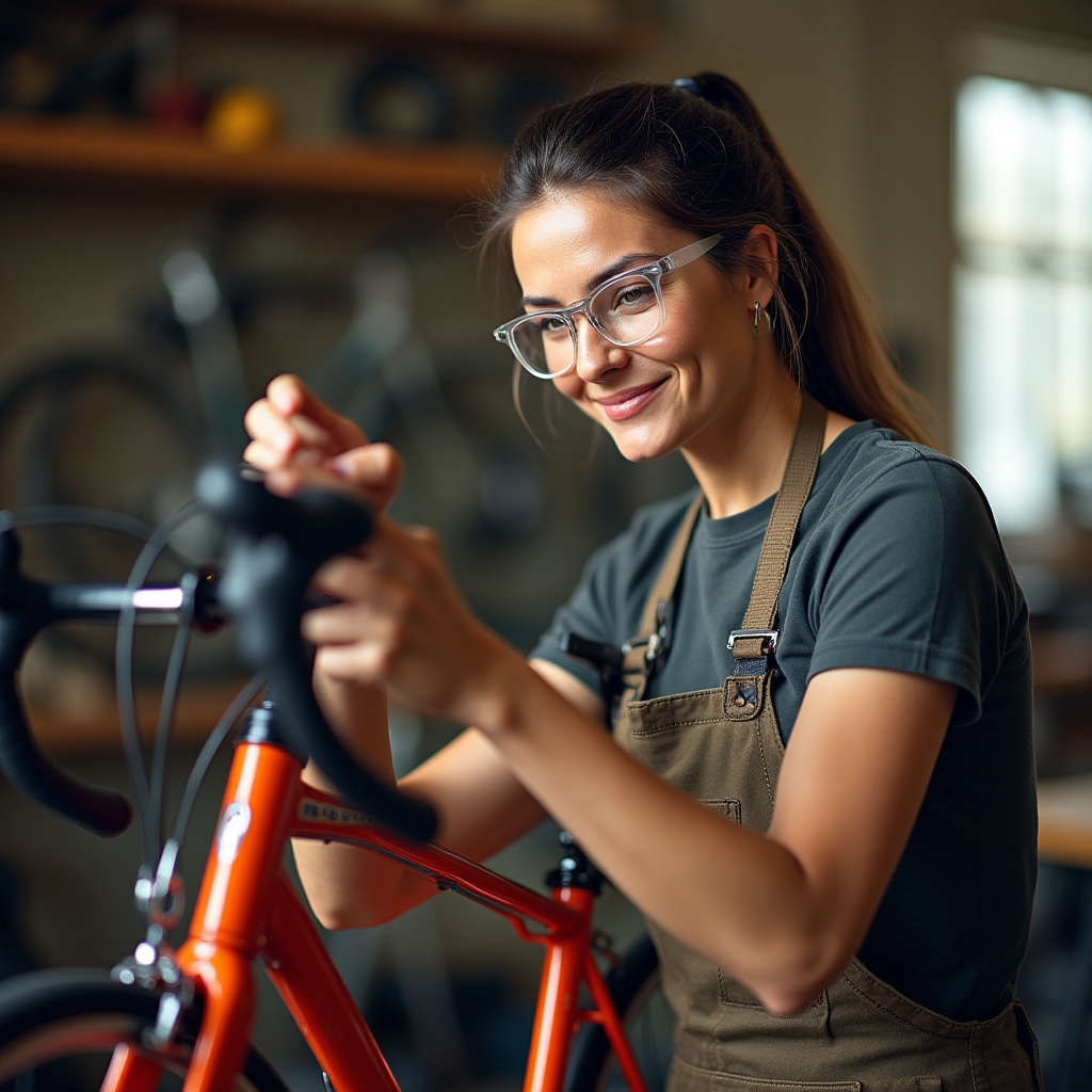Mantenimiento completo de bicicleta de ciclista aficionado
